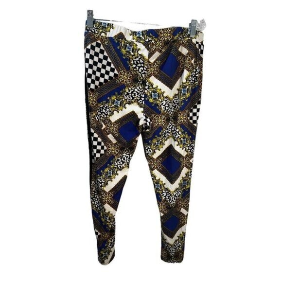 NWT New‎ Look High Waisted Printed Leggings XL - Picture 2 of 4